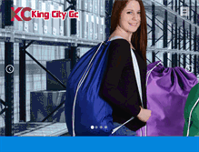 Tablet Screenshot of kingcitygc.com